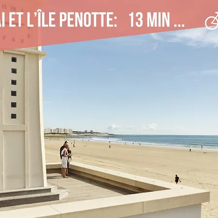 A L'Ombre Des Pins, Elegant, 100M De La Mer