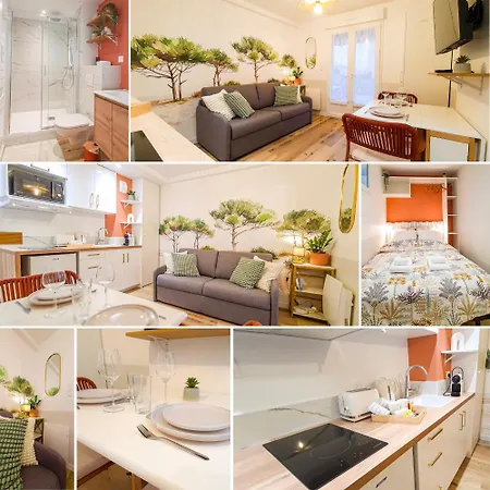 A L'Ombre Des Pins, Elegant, 100M De La Mer Apartament *